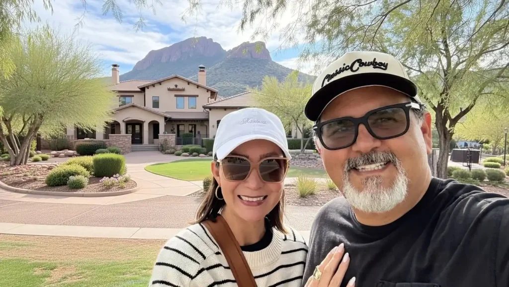 Real Estate Agents selling a house in Phoenix