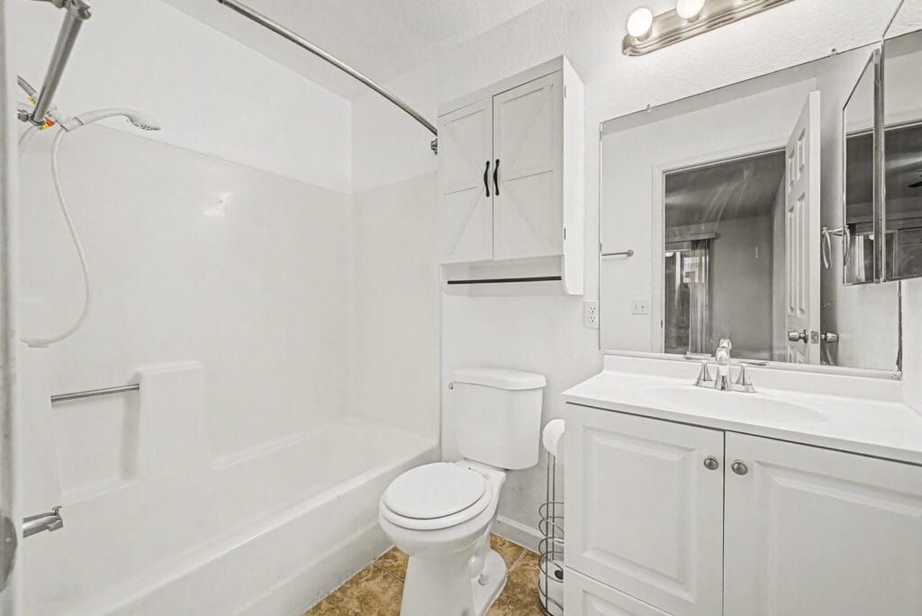 Updated bathroom at 408 W Pontiac Dr Unit 6 Phoenix AZ