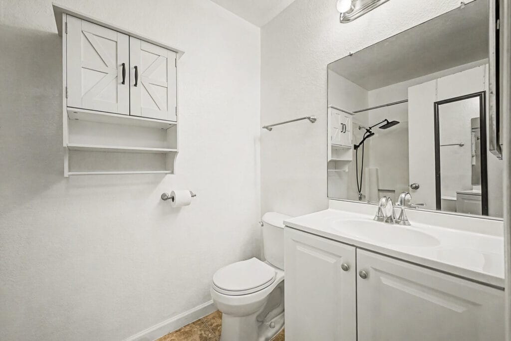 Second bathroom vanity at 408 W Pontiac Dr Unit 6 Phoenix AZ