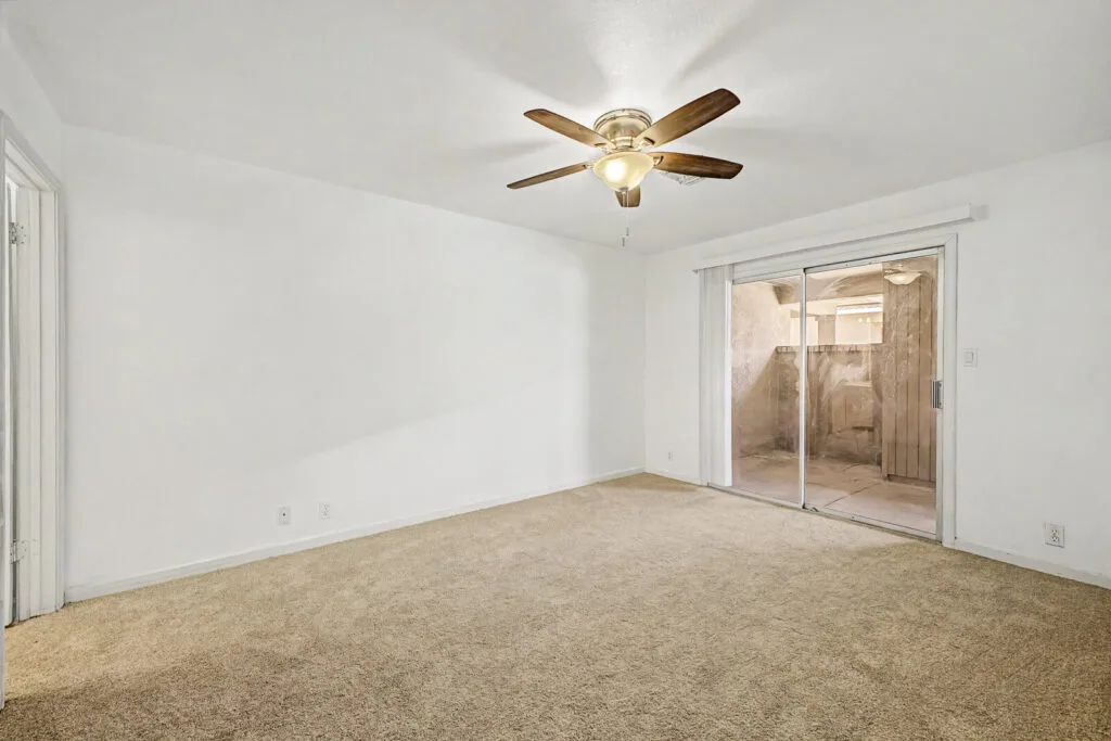 Primary bedroom view at 408 W Pontiac Dr Unit 6 Phoenix AZ