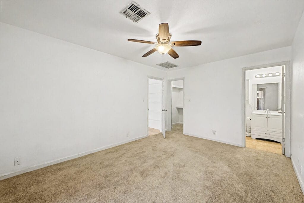Primary bedroom with natural light at 408 W Pontiac Dr Unit 6 Phoenix AZ