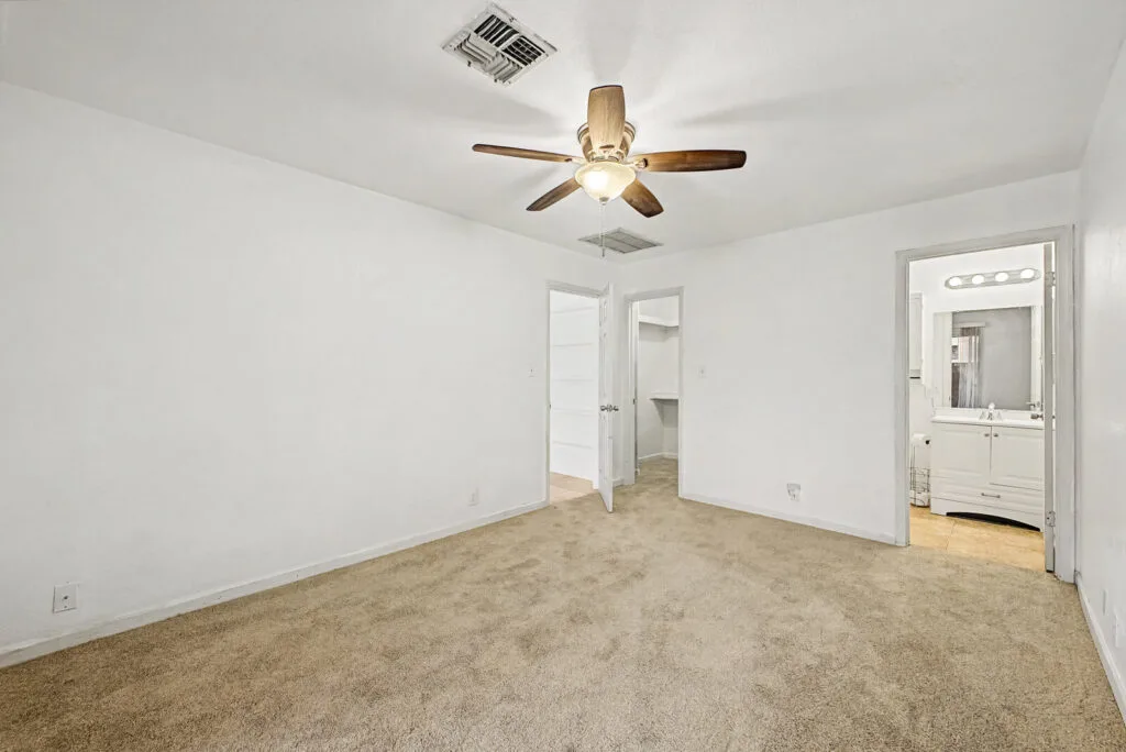 Primary bedroom with natural light at 408 W Pontiac Dr Unit 6 Phoenix AZ