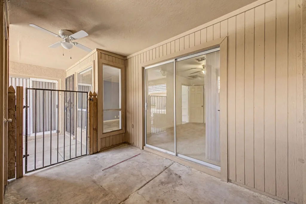 Outdoor patio area at 408 W Pontiac Dr Unit 6 Phoenix AZ