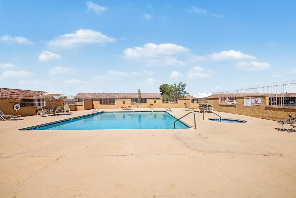 Community pool at 408 W Pontiac Dr Unit 6 Phoenix AZ