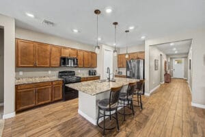 Kitchen in a single-level home at 9856 E Timpani Ln, Mesa AZ