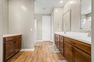Primary bathroom in a single-level home at 9856 E Timpani Ln, Mesa AZ