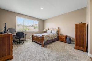 Primary bedroom in a single-level home at 9856 E Timpani Ln, Mesa AZ