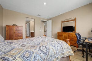 Spacious master bedroom with natural light in a Cadence at Gateway home