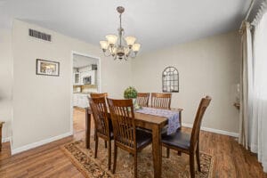 Formal dining room in a Dreamland Villa home in Mesa