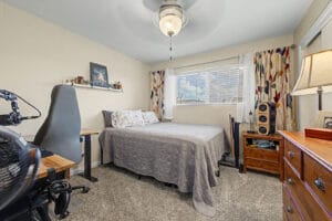 Guest bedroom in a 2-bedroom Mesa AZ home