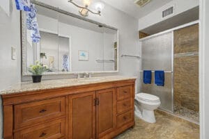 Primary bathroom at 6619 E Ellis St