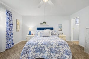 Primary bedroom from a second angle