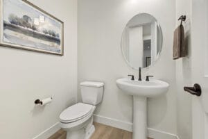 Bathroom in a fully furnished Gilbert home